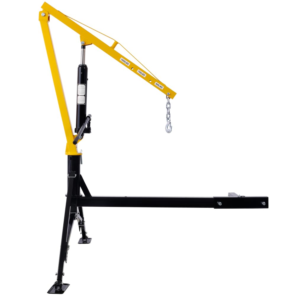 1000 lbs Hydraulic Truck Bed Crane Hoist P991135