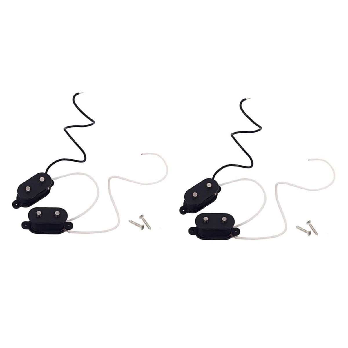 2 Sets Black Electric Bass Guitar Pickup H21892