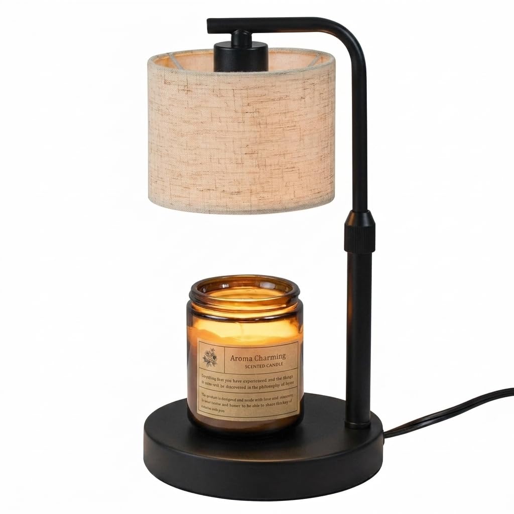 Beige Dimmable Candle Warmer Lamp M77693
