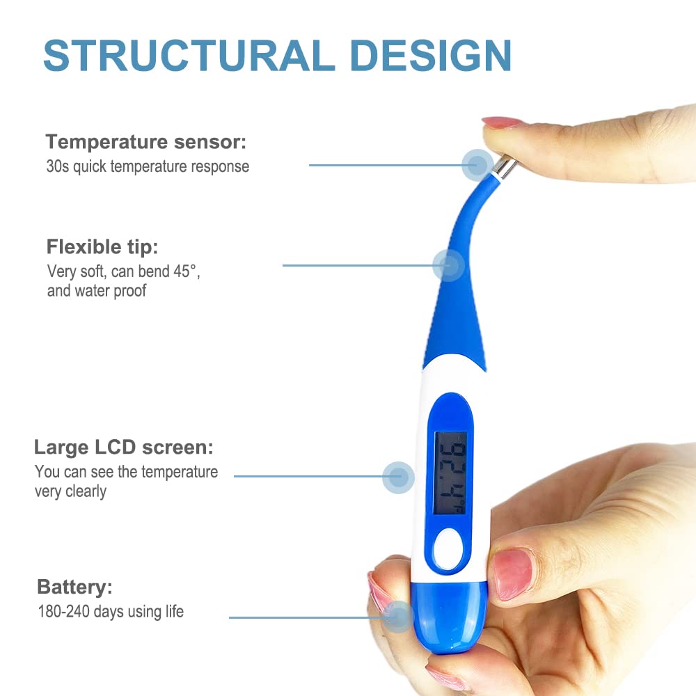 Digital Thermometer with Fever Alarm U60449