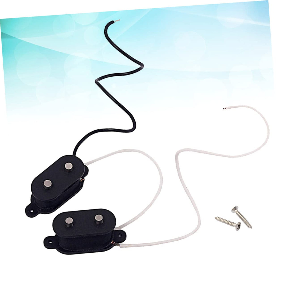 2 Sets Black Electric Bass Guitar Pickup H21892