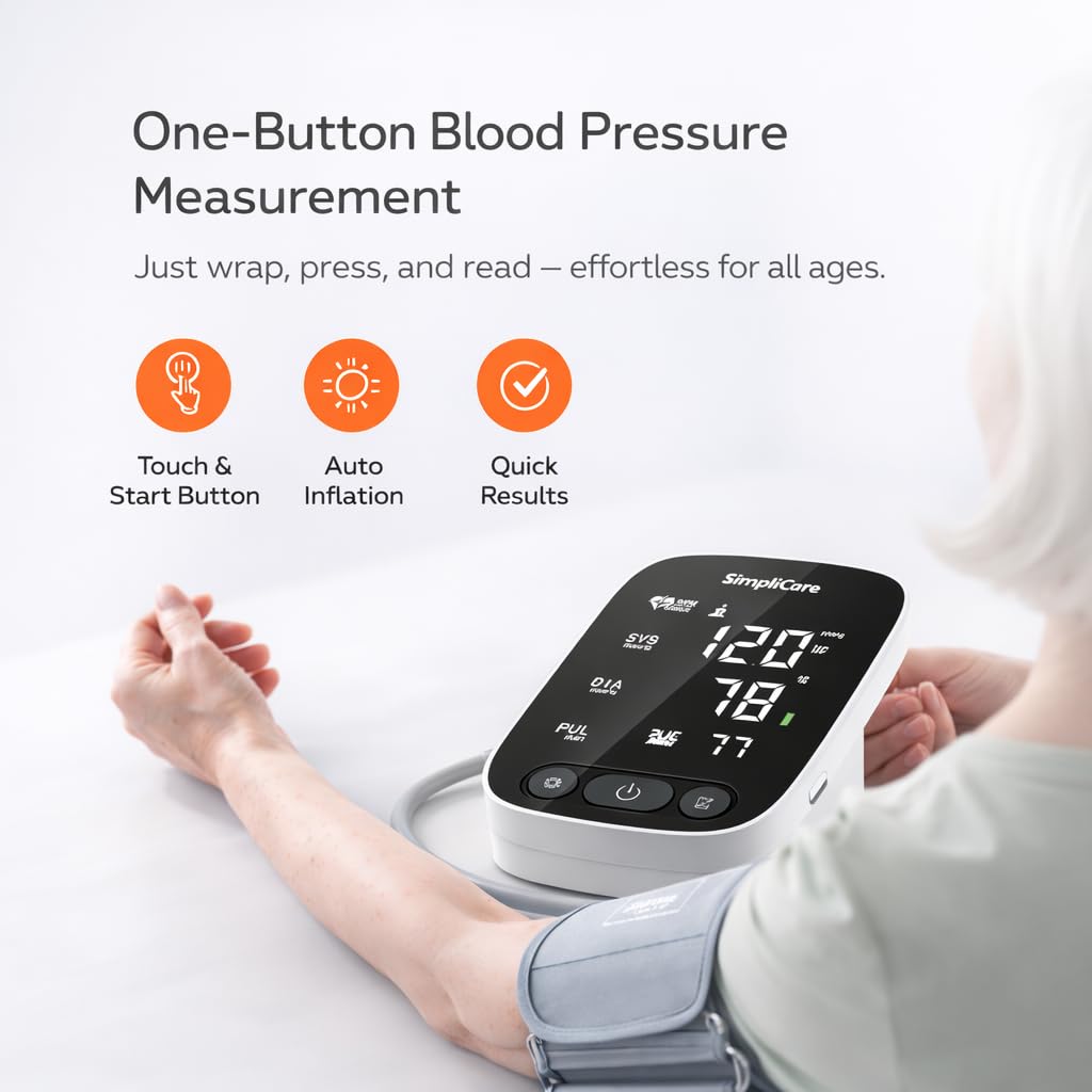 Blood Pressure Monitor with XL Cuff and LED Display U930088