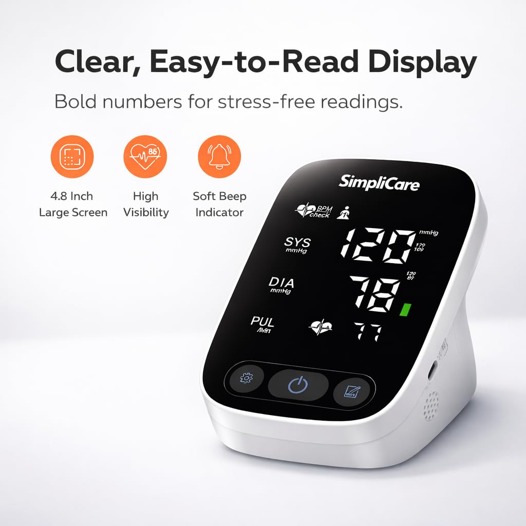 Blood Pressure Monitor with XL Cuff and LED Display U930088