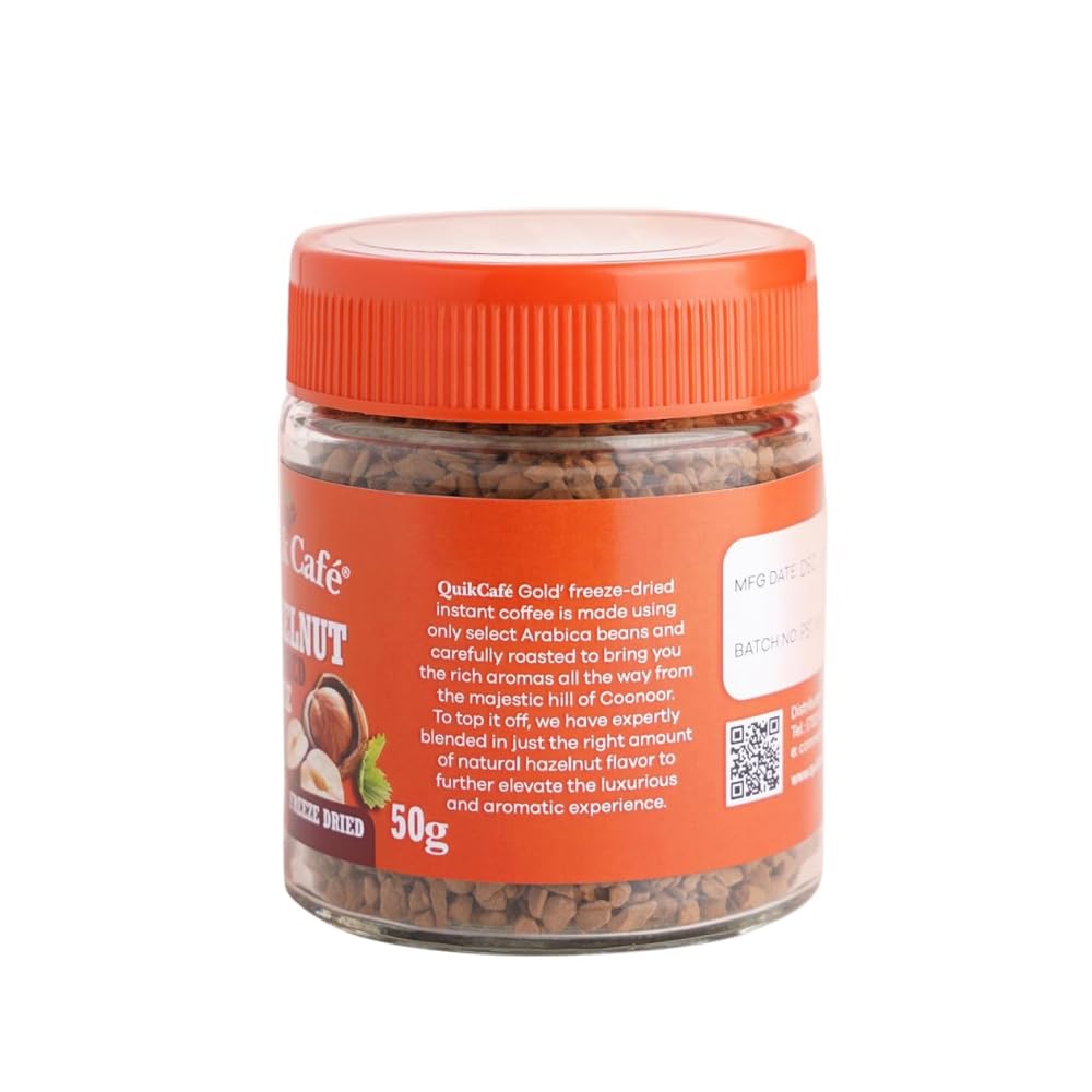 Hazelnut Freeze Dried Instant Coffee 1.76 oz M363
