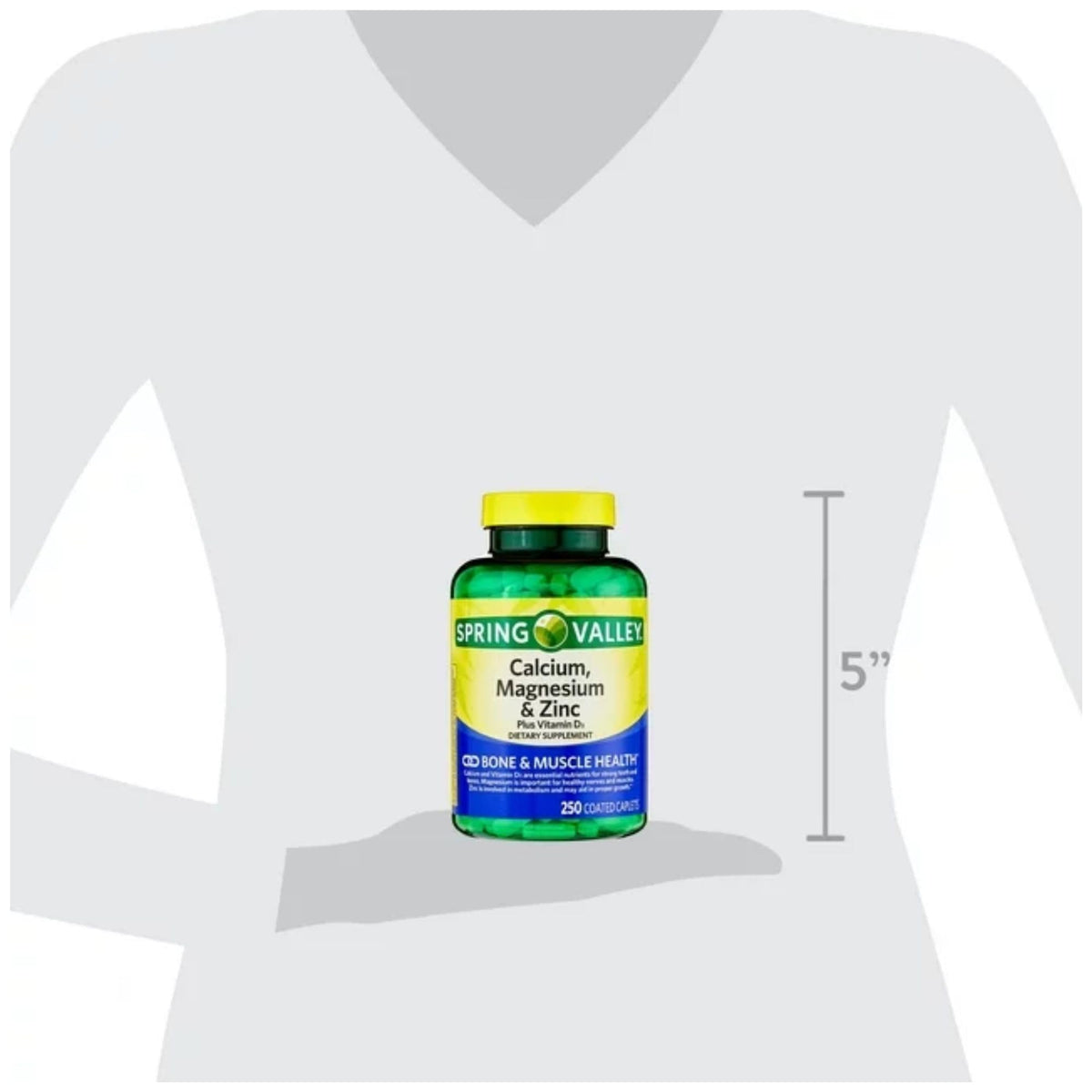 Calcium Magnesium Zinc with Vitamin D3 Supplement G905
