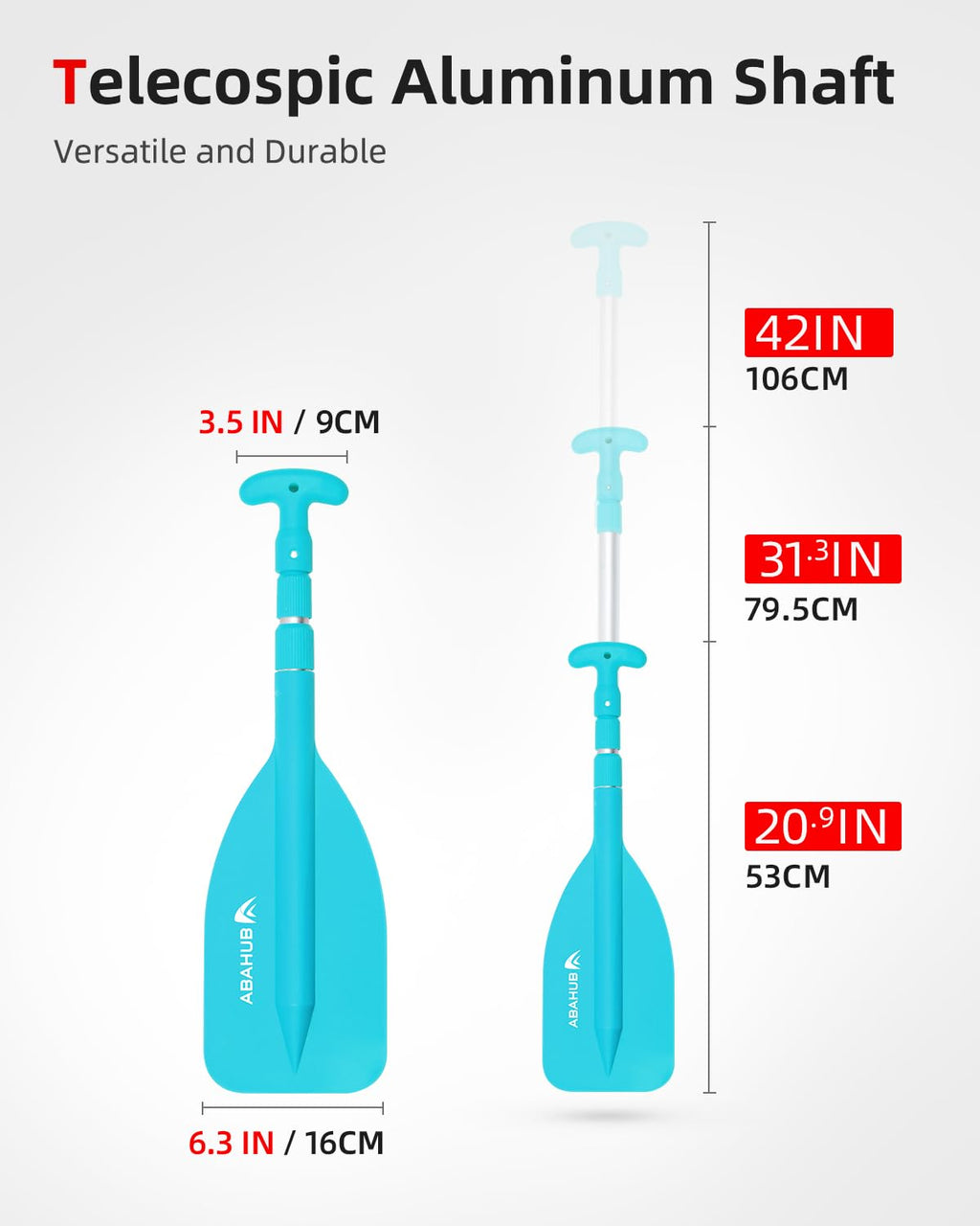 Telescoping Emergency Paddle 21''-42'' B4729