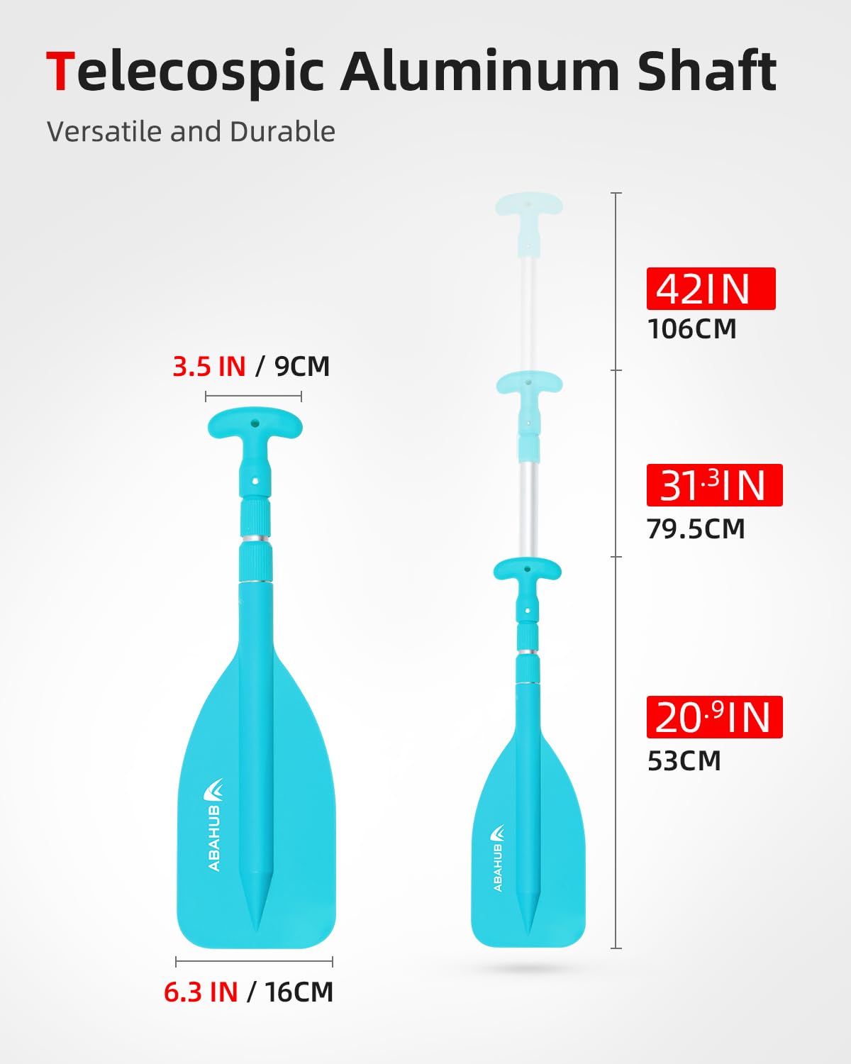 Telescoping Emergency Paddle 21''-42'' B4729