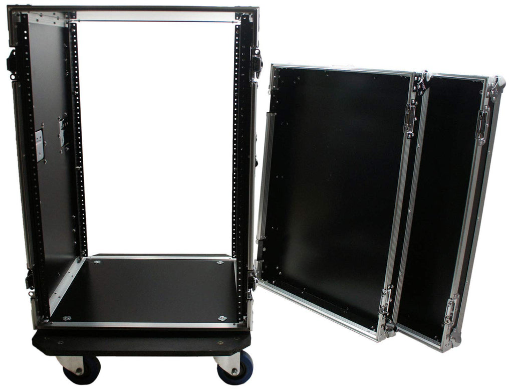 16U Amp Rack Case with Wheels G54405