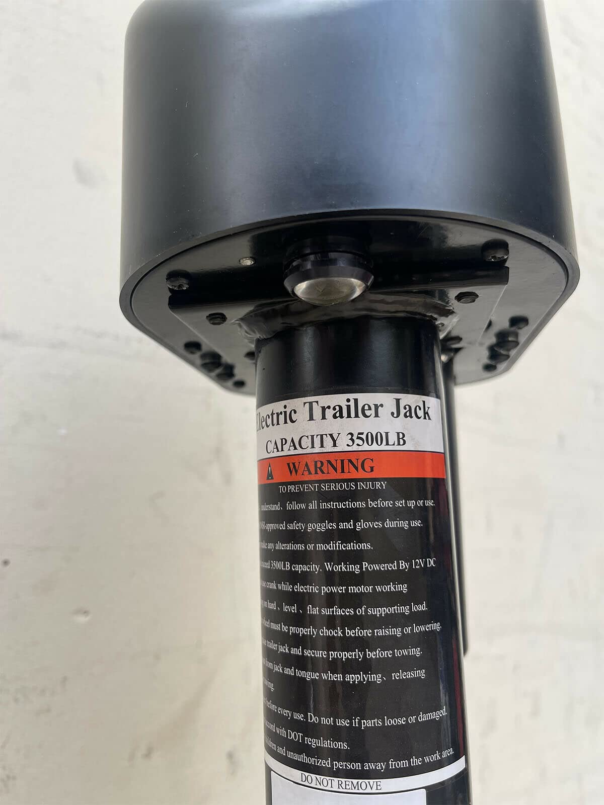 12V DC Electric A-Frame Tongue Jack U333
