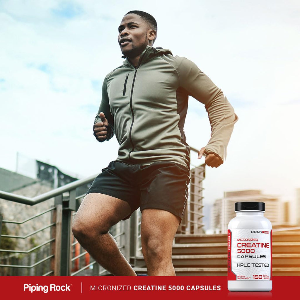 Creatine Monohydrate Capsules 5000mg 150 Pills E7710