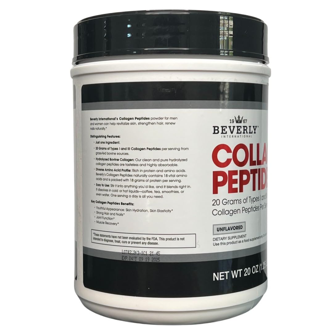 Collagen Peptides Protein Powder Unflavored 20 oz I2794