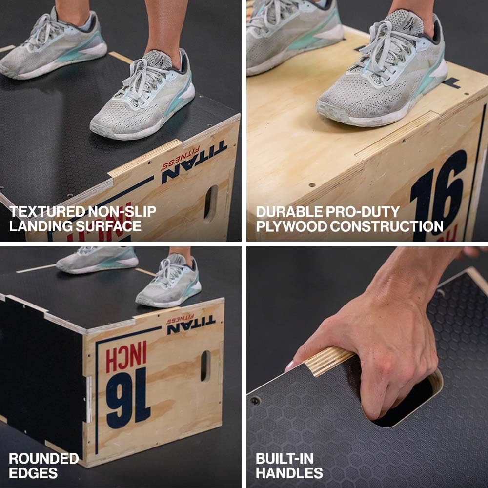 Youth 3-in-1 Wood Plyo Box U400249