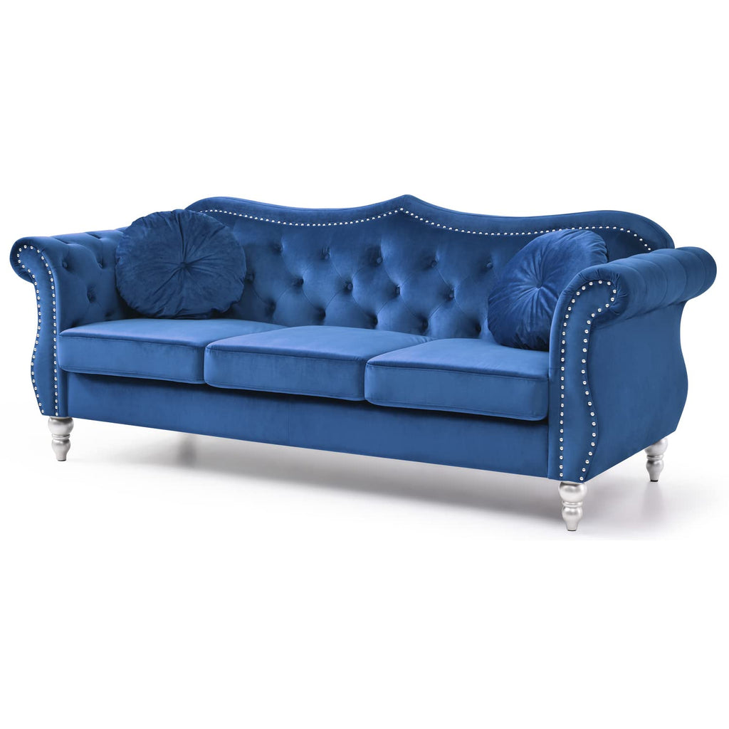 Velvet Sectional Sofa X32587