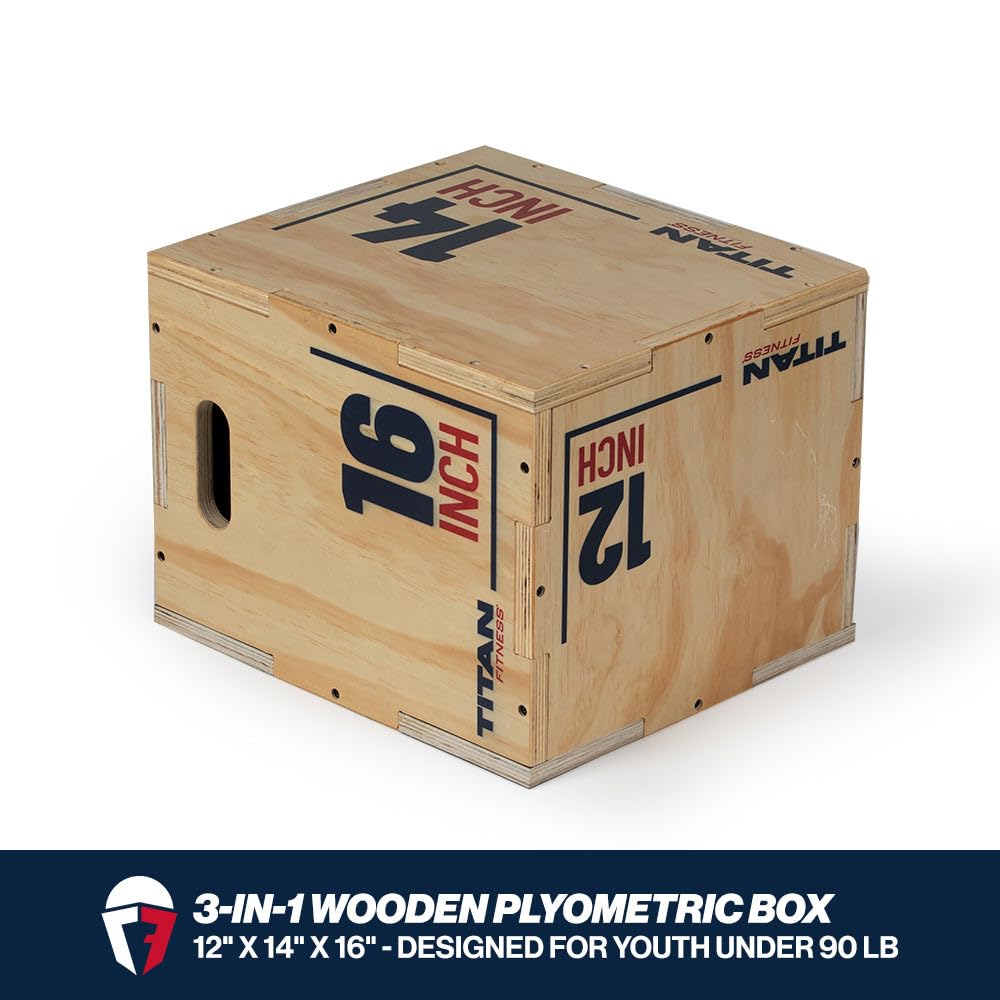 Youth 3-in-1 Wood Plyo Box U400249