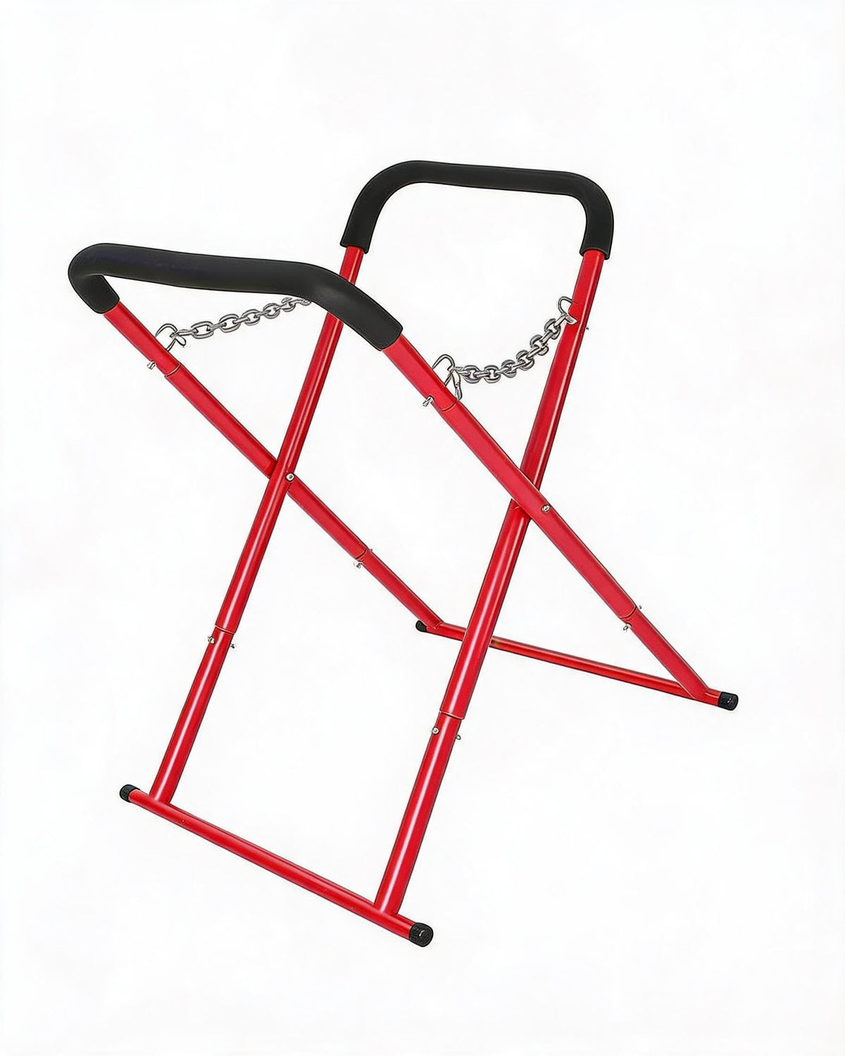 Folding Auto Body Work Stand 500 LBS Capacity Adjustable Height J360669