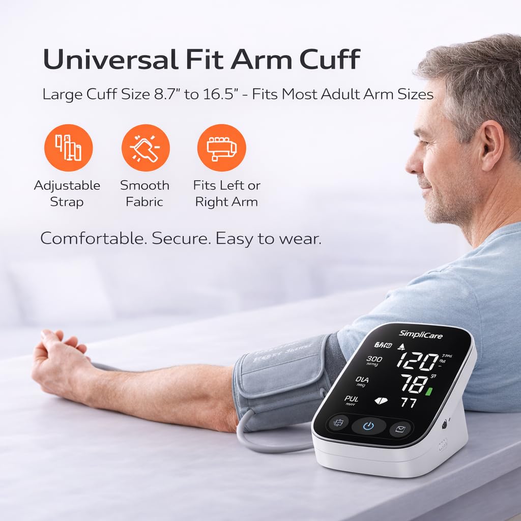 Blood Pressure Monitor with XL Cuff and LED Display U930088