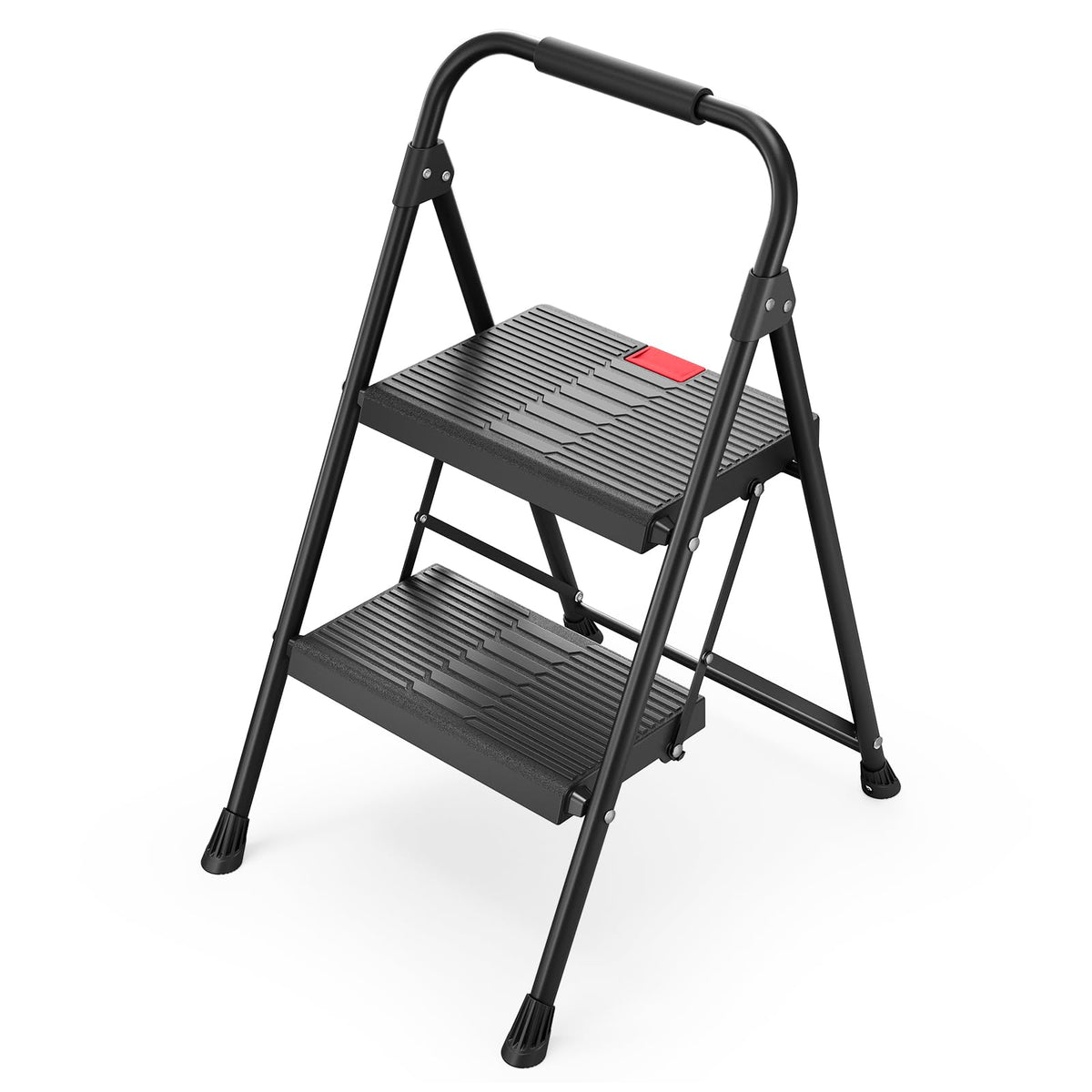 2 Step Steel Step Ladder with Handrail G578047