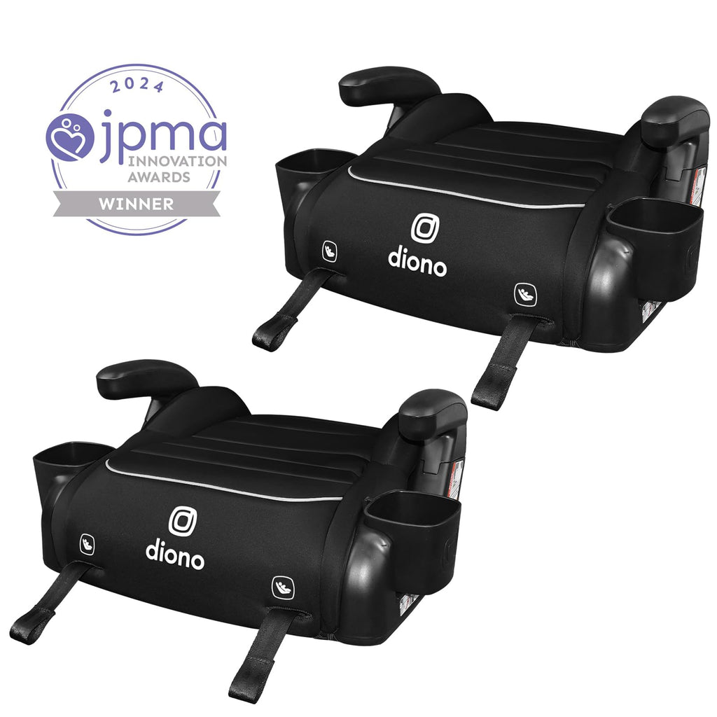 Black Backless Booster, Pack of 2 B63944