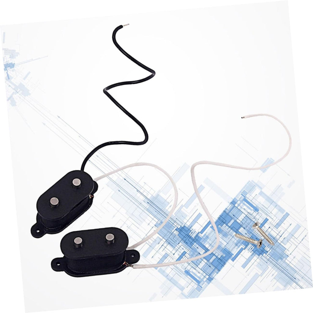2 Sets Black Electric Bass Guitar Pickup H21892