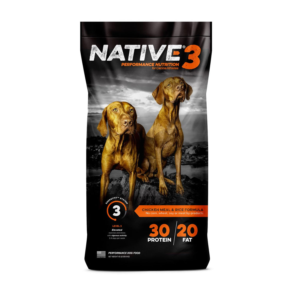 Chicken Meal And Rice Dog Food 40-Pound E2800