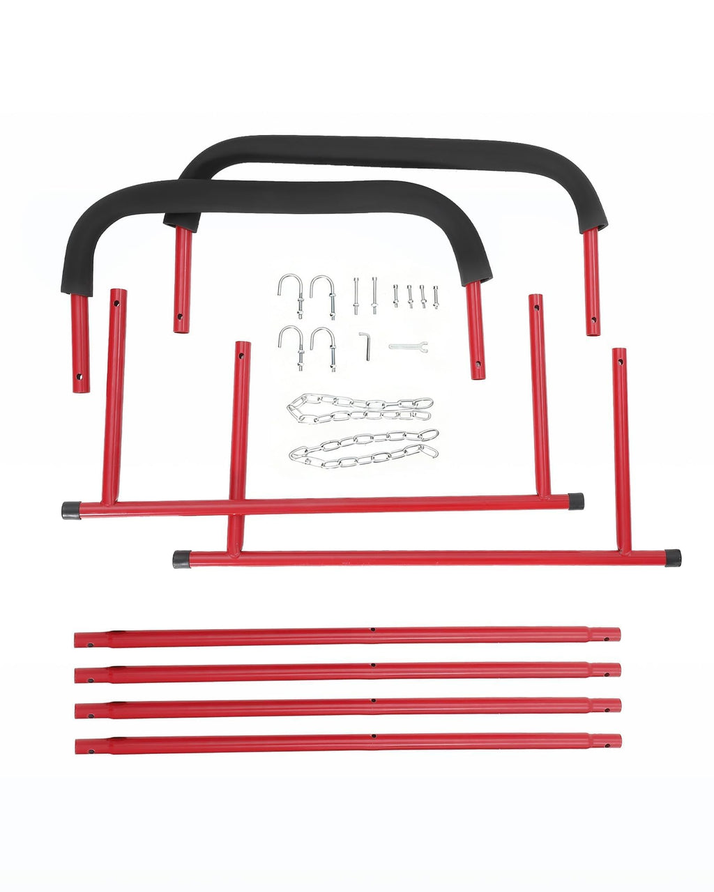 Folding Auto Body Work Stand 500 LBS Capacity Adjustable Height J360669