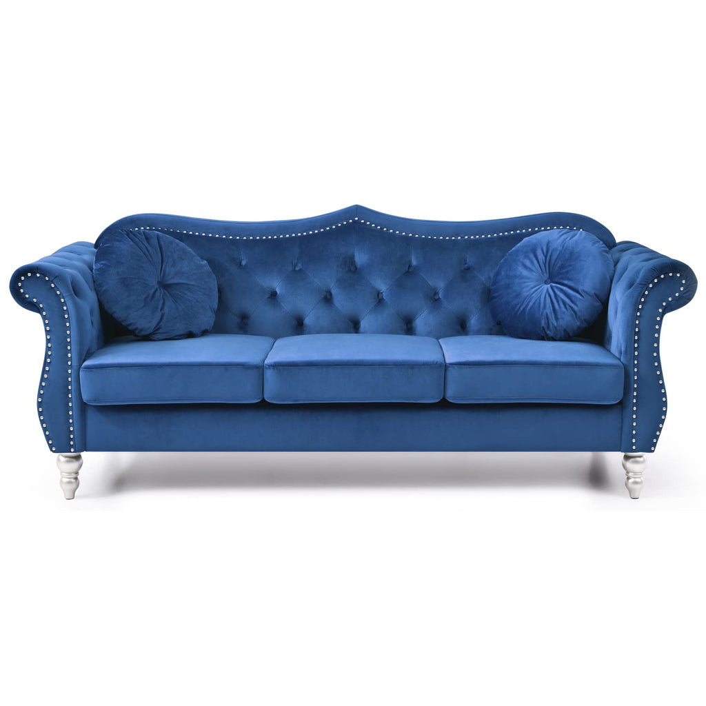 Velvet Sectional Sofa X32587