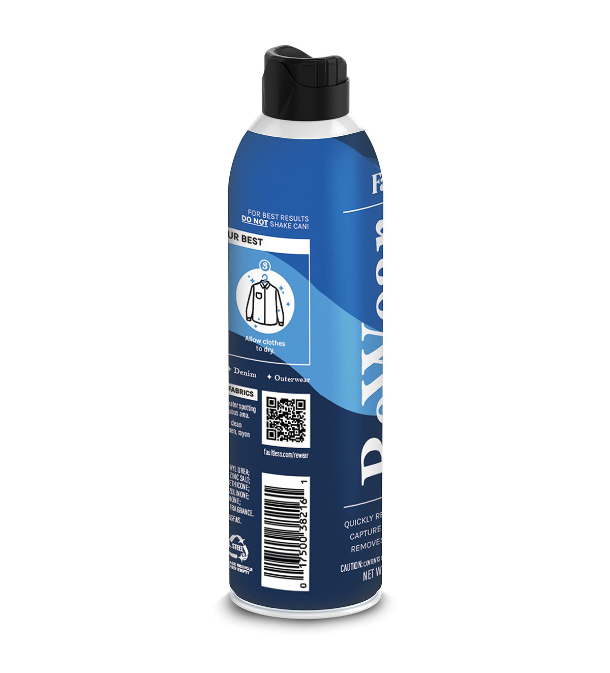 Dry Wash Spray for Clothing 20oz P709