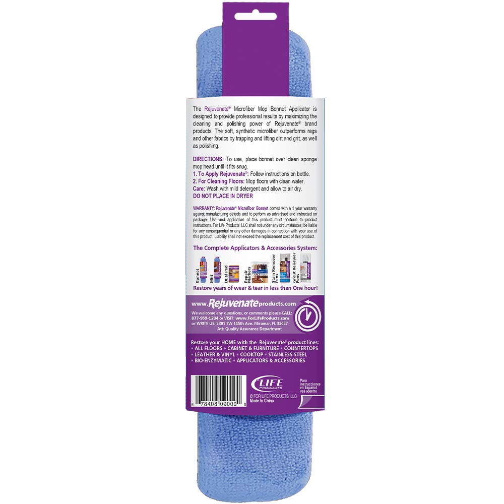 Wood Floor Restorer and Polish 32oz Microfiber Applicator F44378
