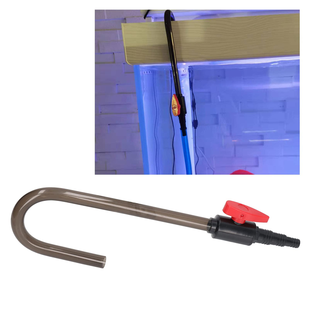 Aquarium Auto Top Off System Wall Mount Water Filler with Control Valve for 3/8 1/2 3/4 Inch Hose L4038