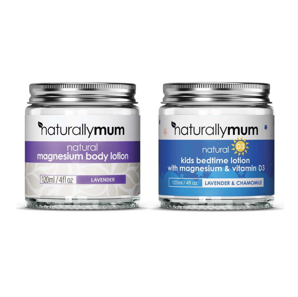 Lavender Magnesium Body Lotion Bundle 2 x 4 fl oz L854