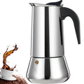 12 Cup Stainless Steel Stovetop Espresso Maker Moka Pot Z513