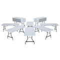 White Granite Folding Tables Z79770