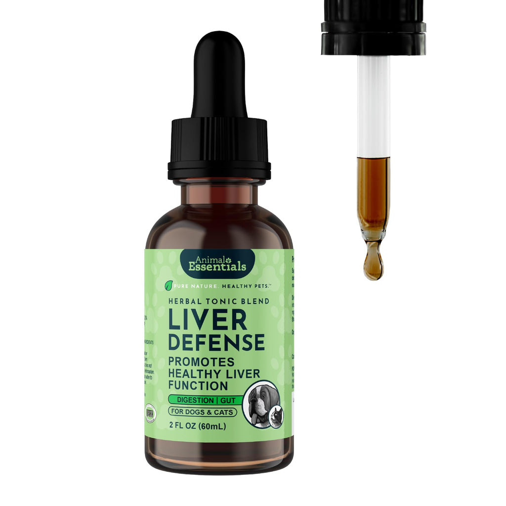 Liquid Liver Support Supplement for Dogs & Cats 2 Fl Oz Z8293
