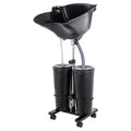 Portable Plastic Shampoo Unit with 2 Water Buckets C850
