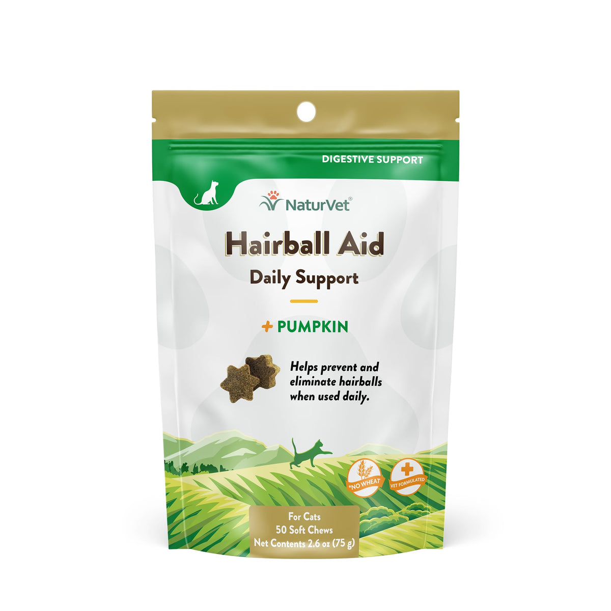 Hairball Remedy Digestive Aid Supplement 50 Soft Chews Y926