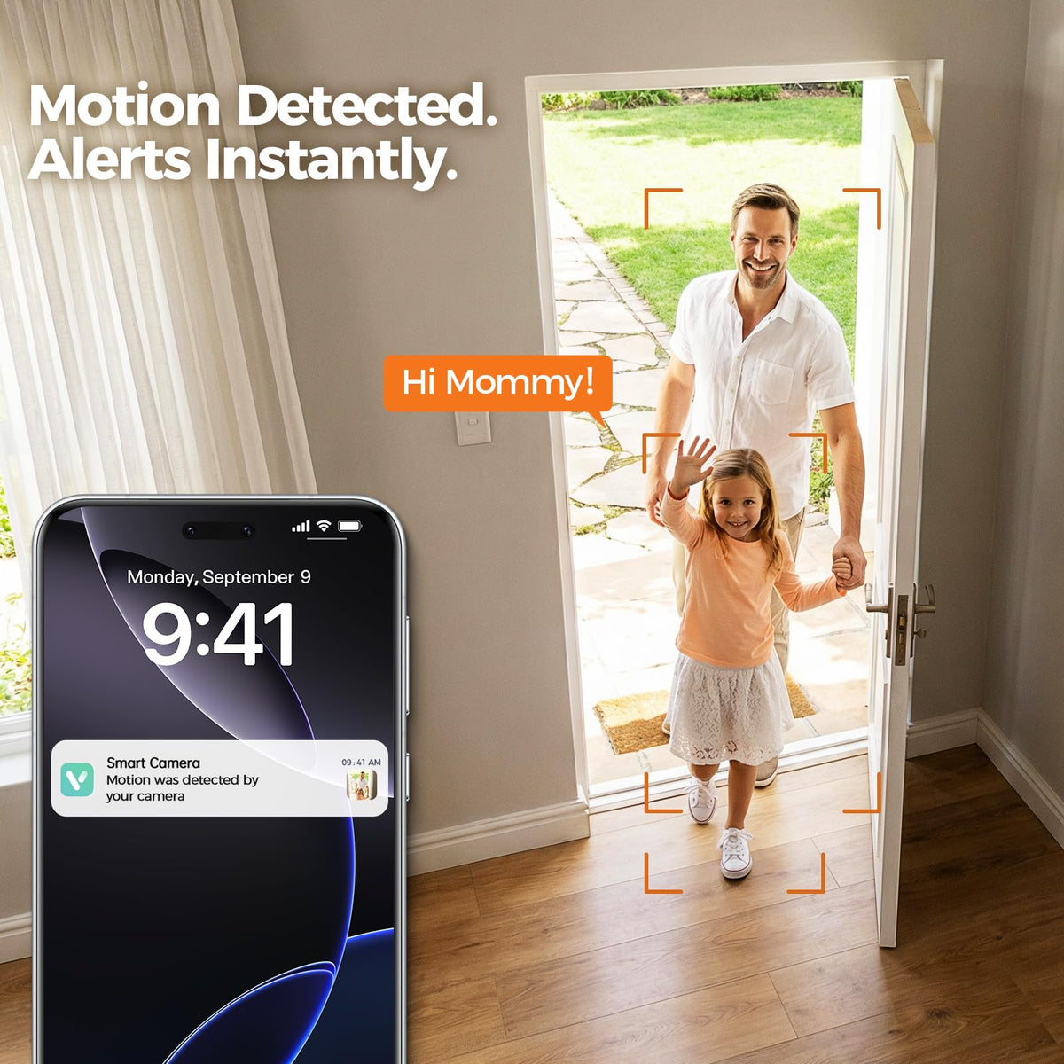 2K Indoor Security Camera 4-Pack with Night Vision L306