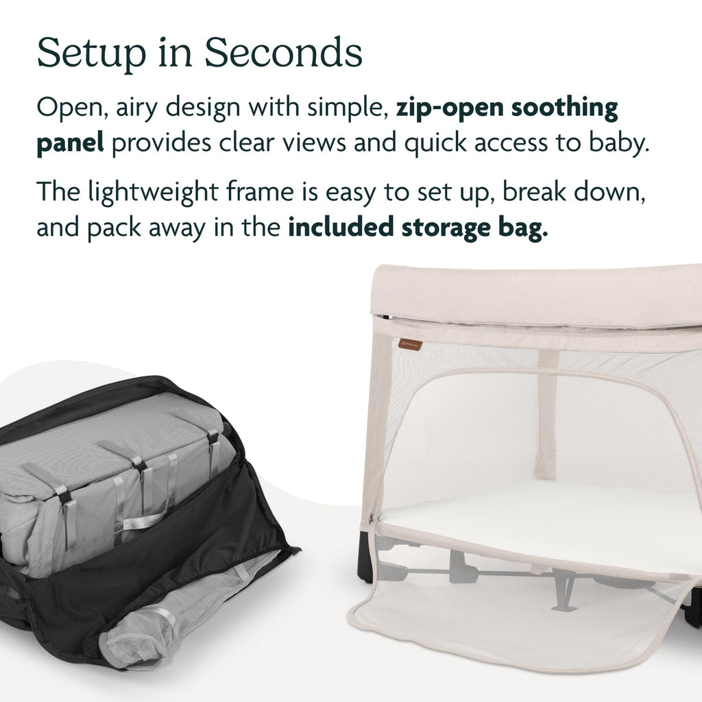 Portable Playard, Bassinet & Travel Crib J262