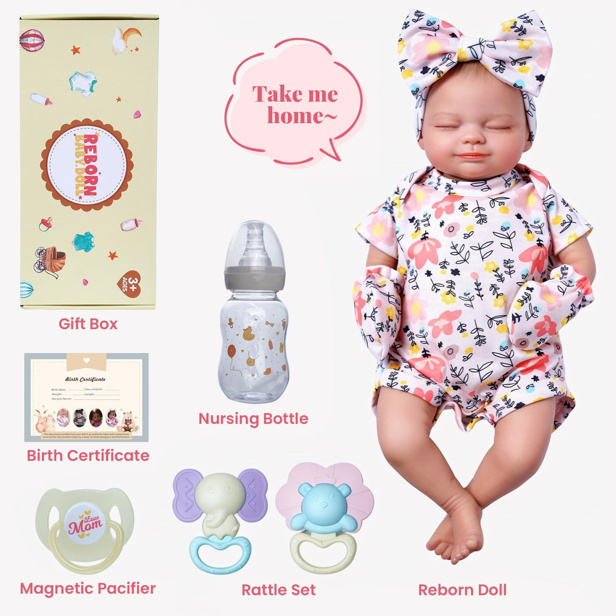 Lifelike Reborn Baby Dolls 17inch N703365