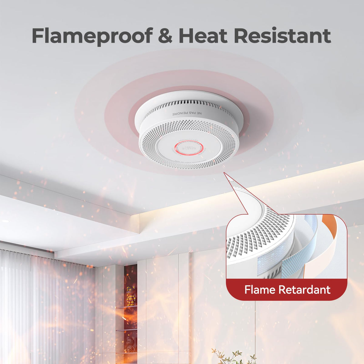 Hardwired Smoke and Carbon Monoxide Detector B791982