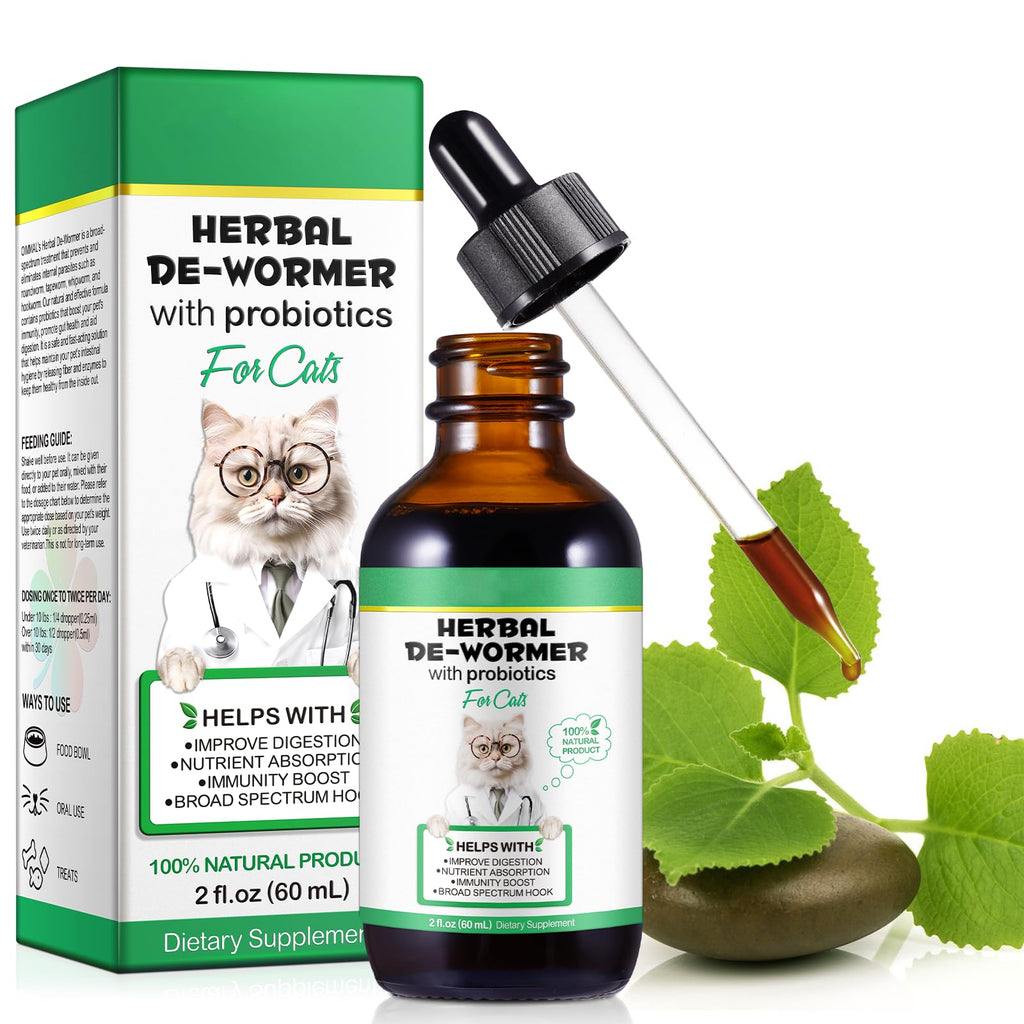 Cat Herbal Probiotics Digestive Supplement Drops 60ml X449