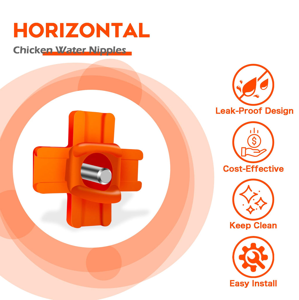 Chicken Waterer Nipple 16 Pack O5180