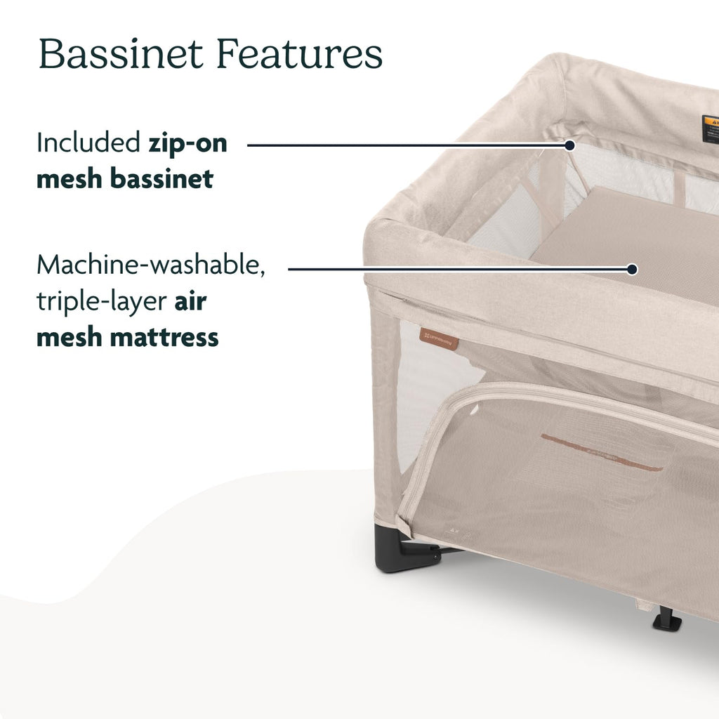 Portable Playard, Bassinet & Travel Crib J262