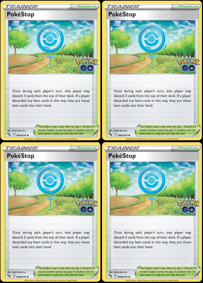 Pokemon Go Trainer Card Lot P814