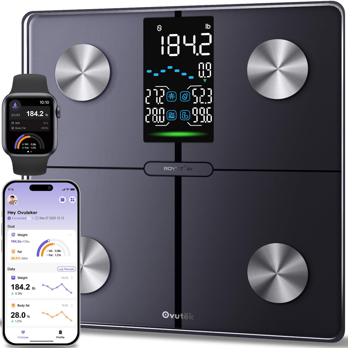 Smart Digital Body Weight Scale M955151