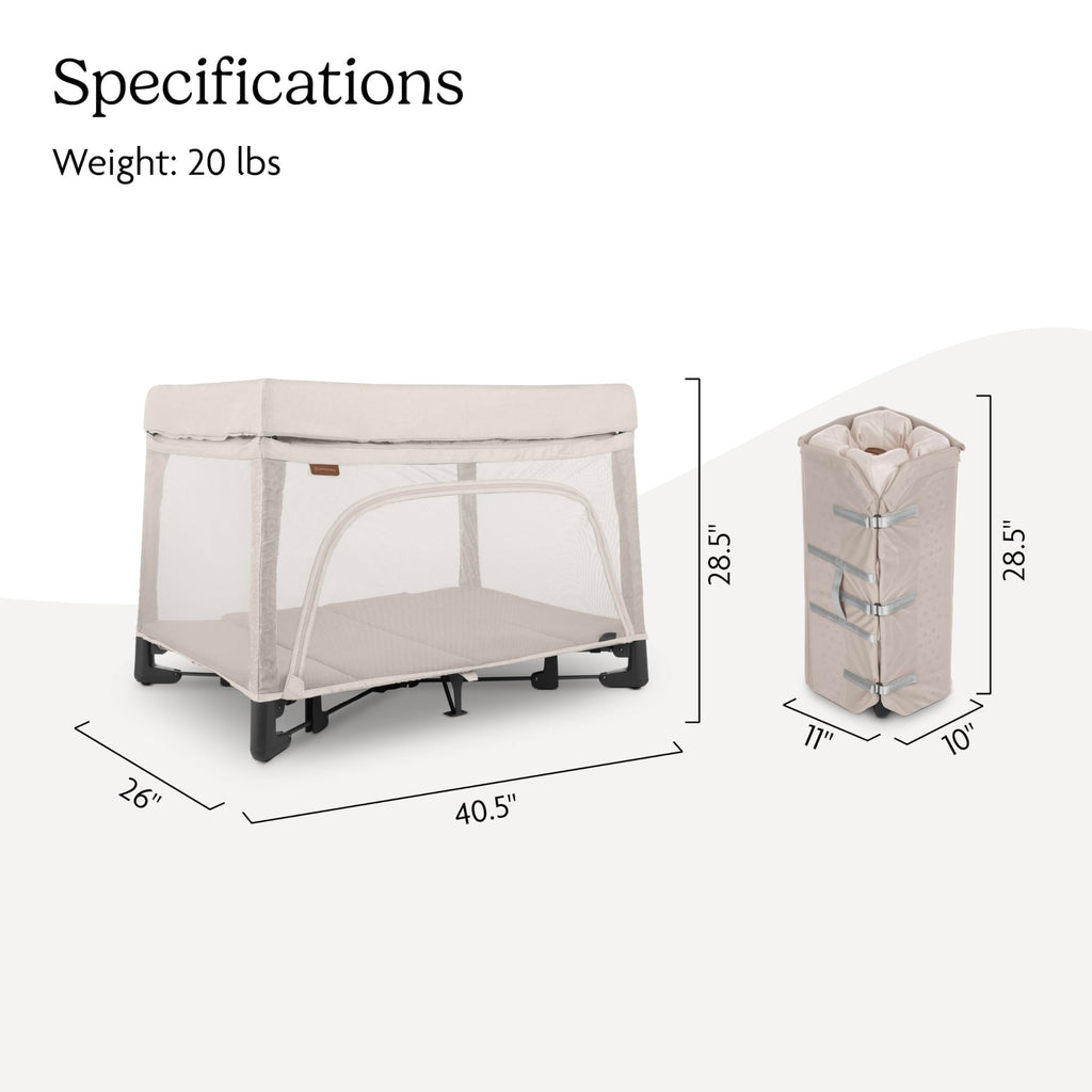 Portable Playard, Bassinet & Travel Crib J262