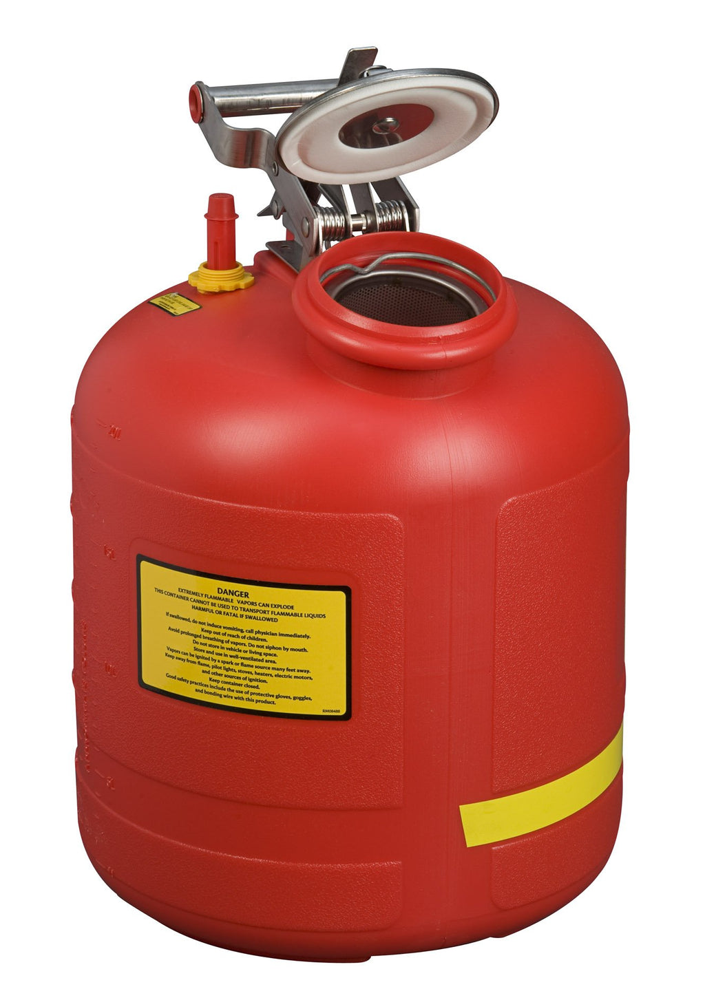 Polyethylene Safety Liquid Disposal Can with Stainless Steel Q4035