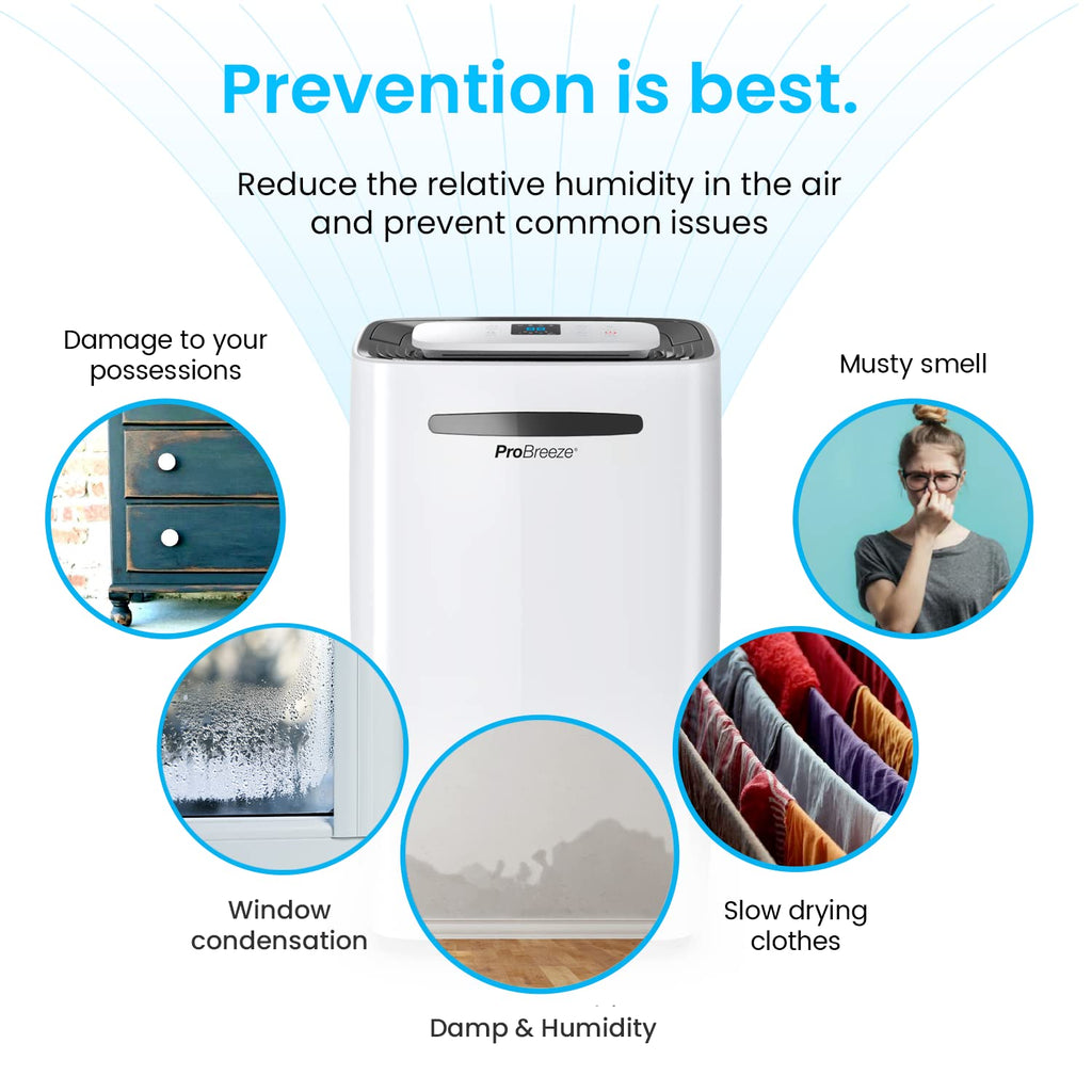 50 Pint Dehumidifier with Continuous Drain Hose V836694