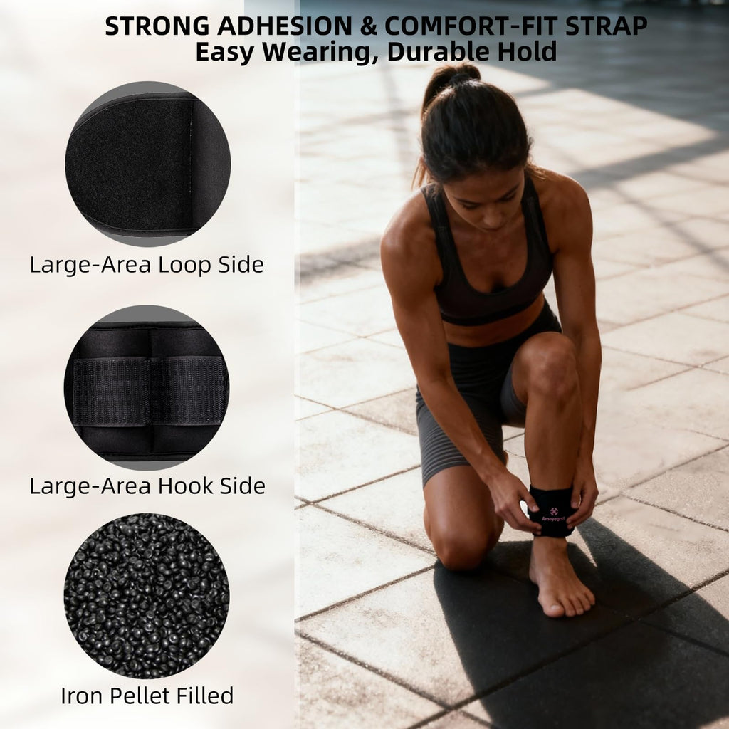 Ankle Weights, Wrist & Leg Weights Set E443
