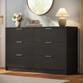 53" Wide 6 Drawer Wood Dresser U897