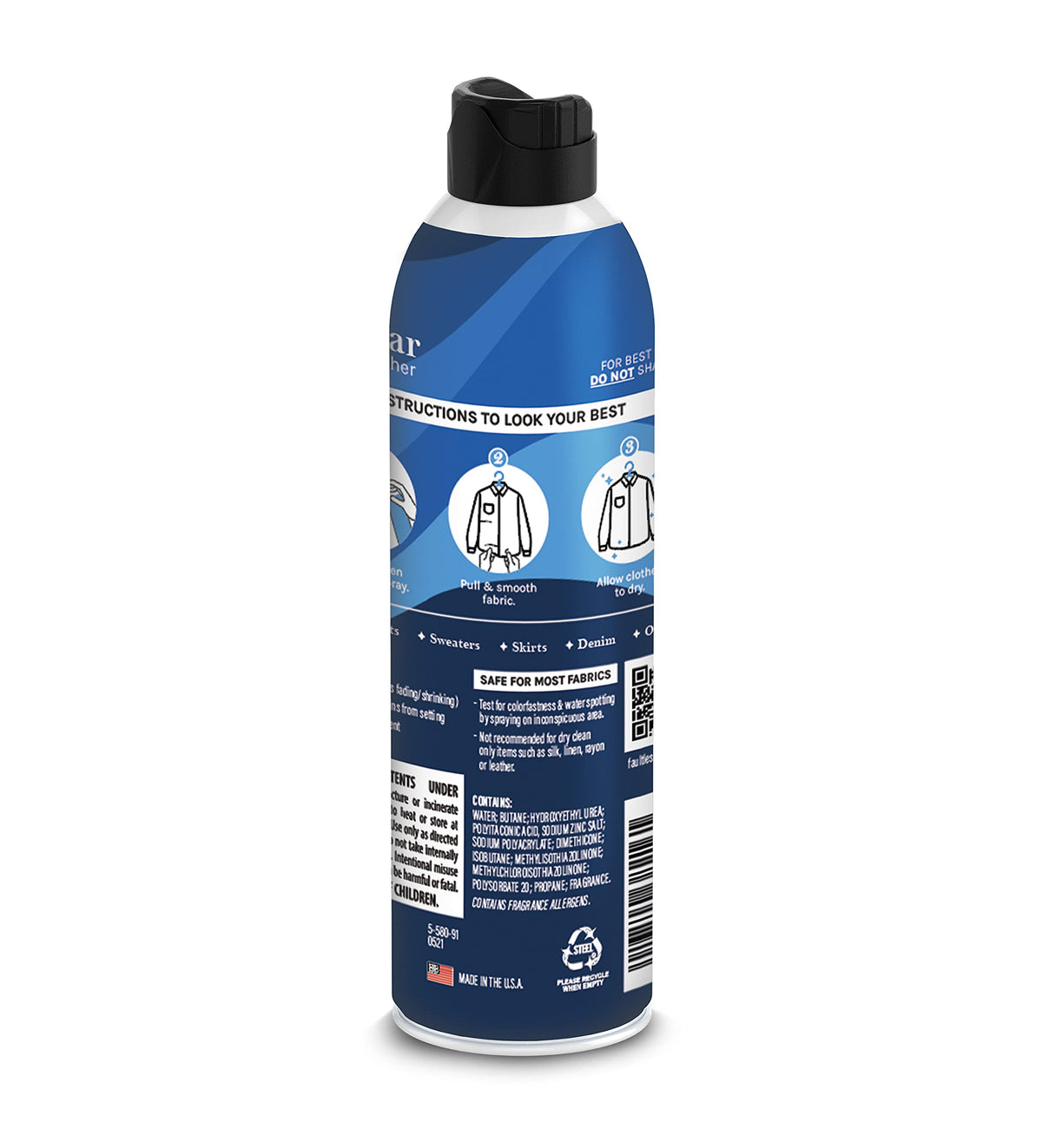 Dry Wash Spray for Clothing 20oz P709